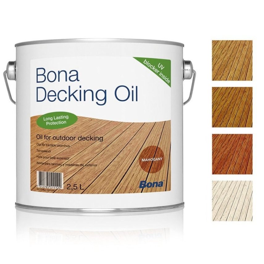 Масло для паркета и древесины Bona Decking Oil для террасной доски