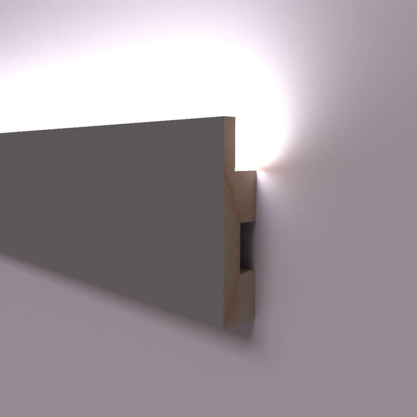 Фото товара Деревянные панели Workshop Молдинг для LED подсветки 120 мм