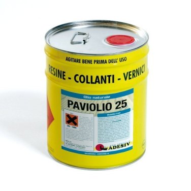 Масло для паркета и древесины Adesiv Paviolio 25 WB цвет - тик