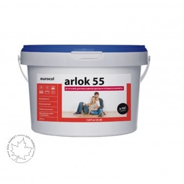 Arlok 55 двухкомпонентный клей для паркета 
